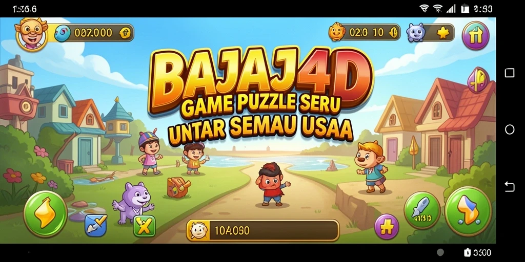 Gameplay menarik yang menampilkan tantangan puzzle seru.