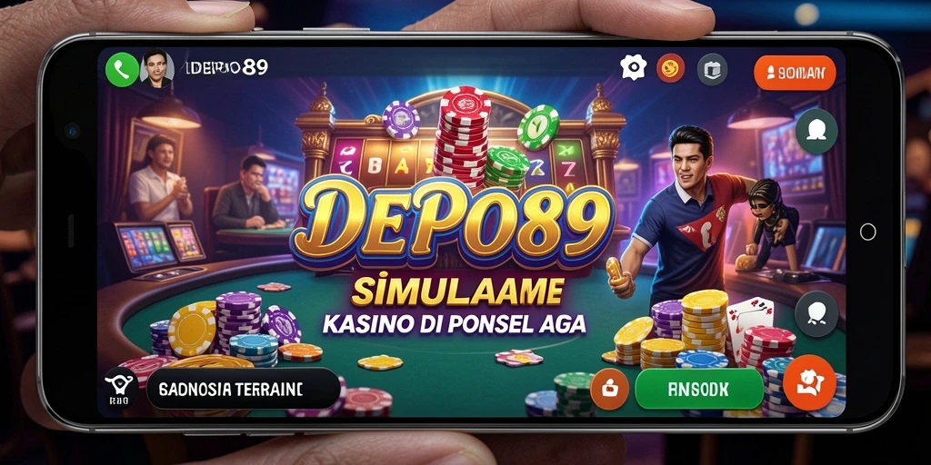 Tampilan gameplay menarik dari DEPO89 dalam simulasi kasino.