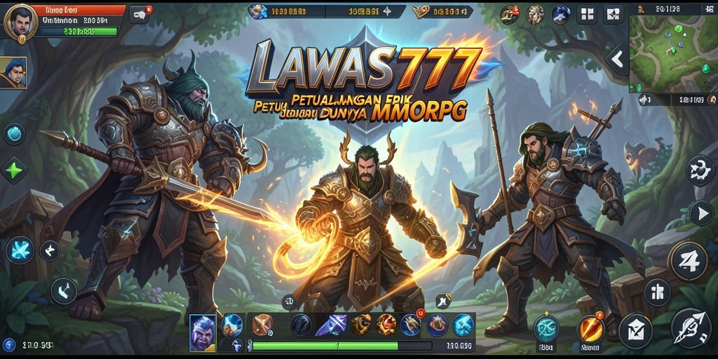 Tangkapan layar gameplay LAWAS777 yang menampilkan pertempuran seru dan eksplorasi dunia.