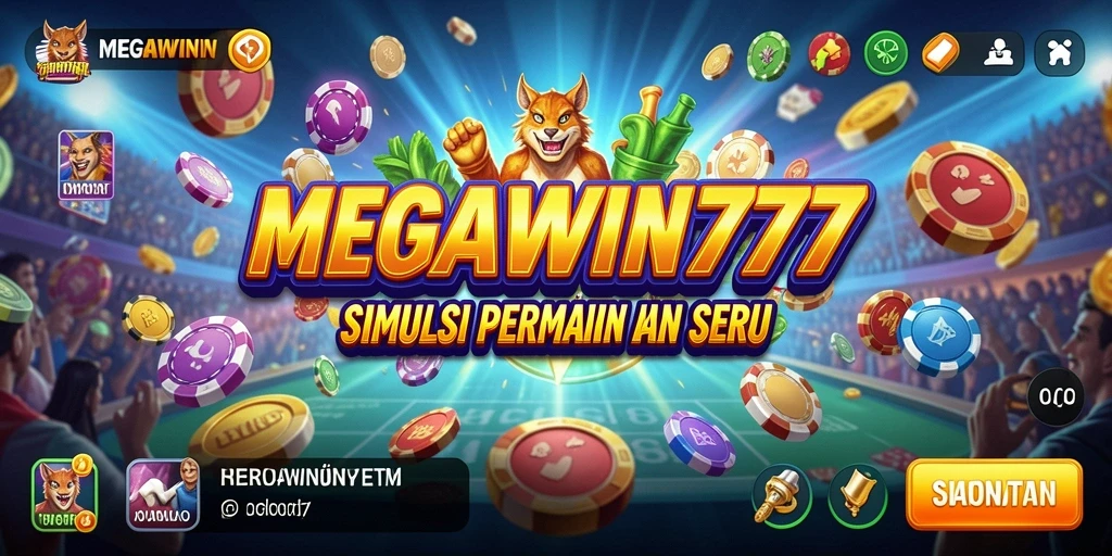 Tampilan menarik gameplay MEGAWIN777 yang seru dan interaktif.