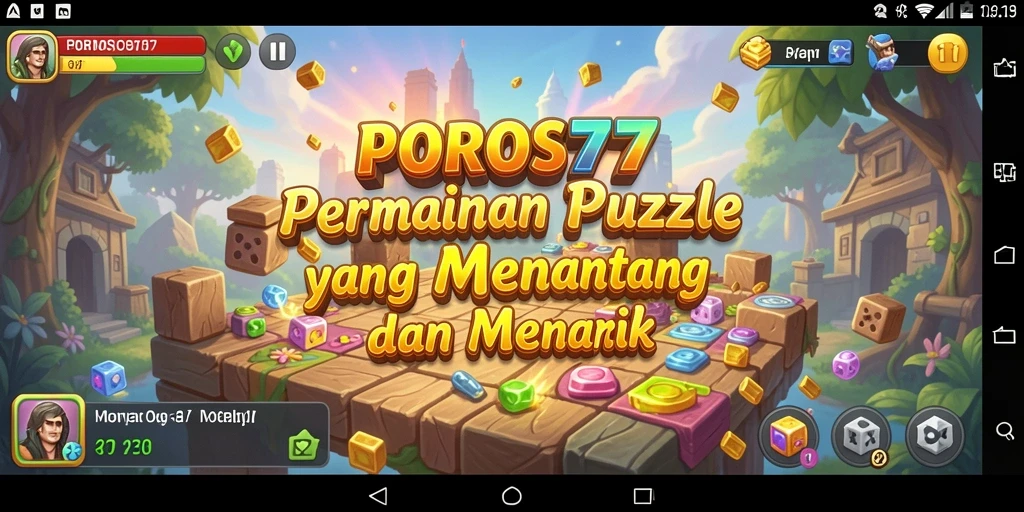 Tampilan gameplay POROS77 yang menantang dan menarik.