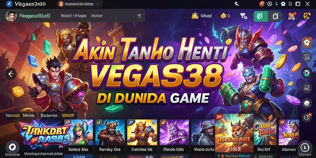 Tampilan seru gameplay VEGAS338 yang penuh aksi.
